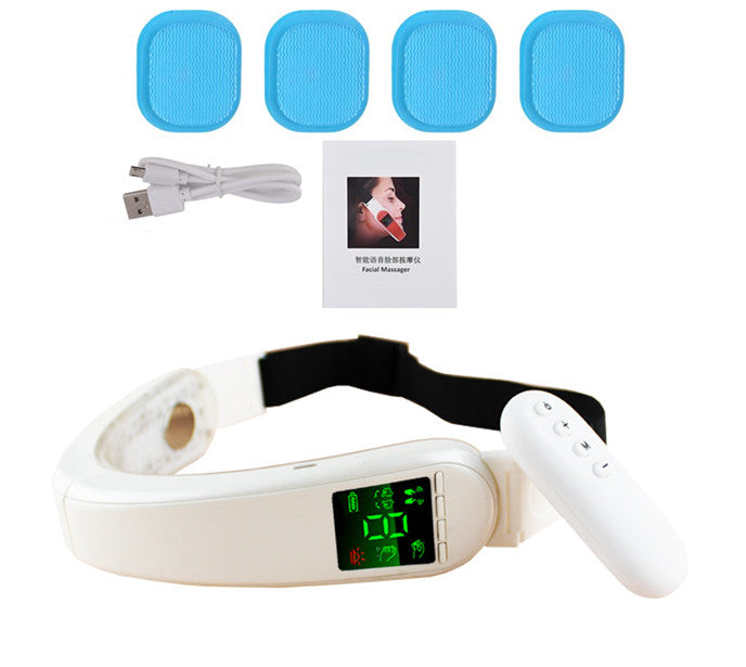 RosyGlow V-Shape Infrared LED Facial Sculpting Massager