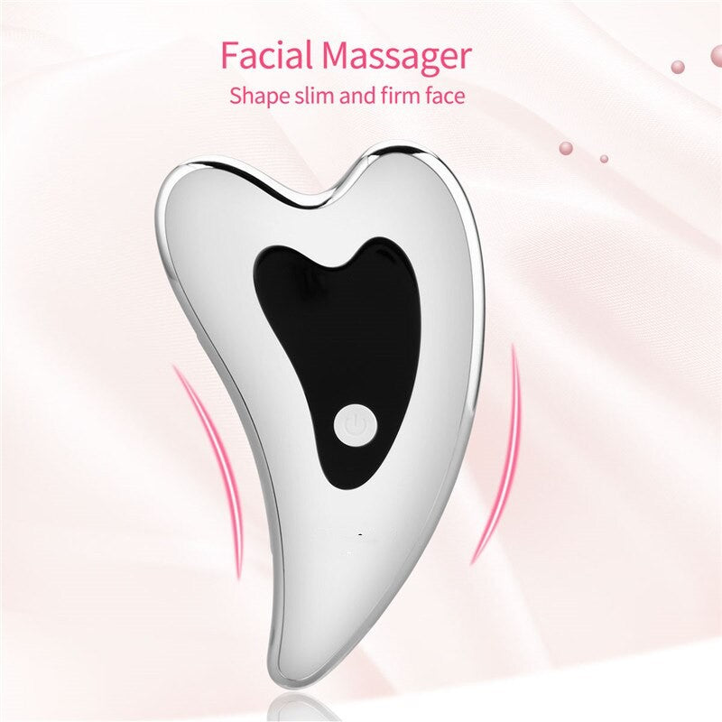 RosyGlow™ Microcurrent Gua Sha Sculpt & Lift Wand